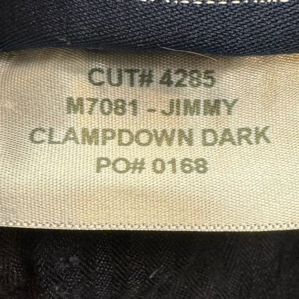 Fidelity Denim Jimmy Slim Fit Denim Jeans in Clampdown Dark wash Size 32x30
